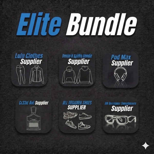 ELITE Supplier Bundle ( ALL VENDORS INCLUDED OVER 45 )