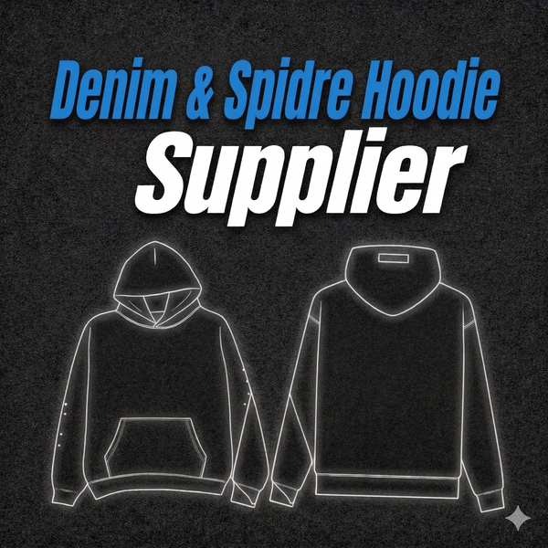 Denim & Spidre Hoodie Supplier
